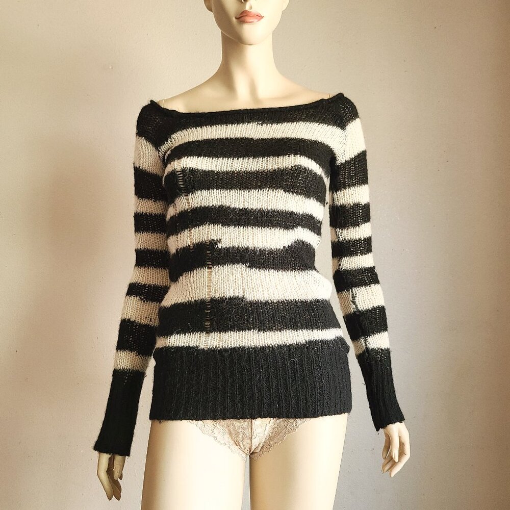 B&W punk sweater